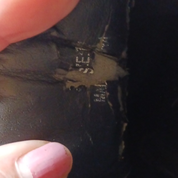 Womans Ankle Wedge Boots 7 Wet Seal - Picture 6 of 9